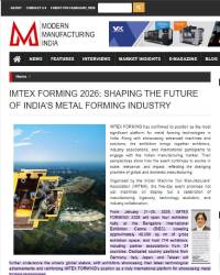 IMTEX Forming 2026 metal industry feature