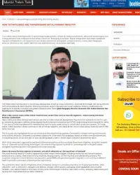 New technologies are transforming metal forming industry